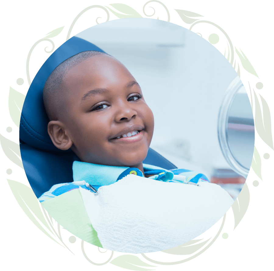 pediatric dental patient smiling